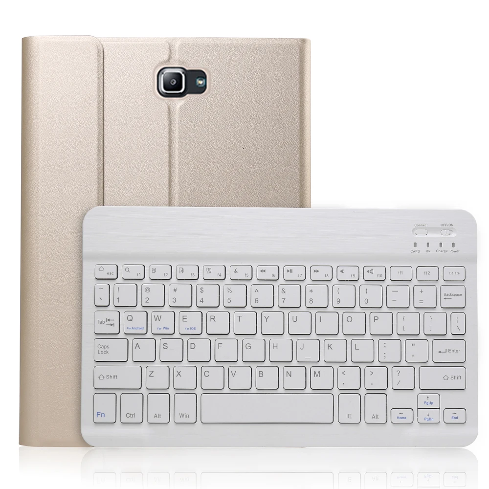 Bluetooth клавиатура кожаный чехол для samsung Galaxy Tab A A6 10,1 T510 T515 T580 T585 10,5 T590 T595 чехол Funda