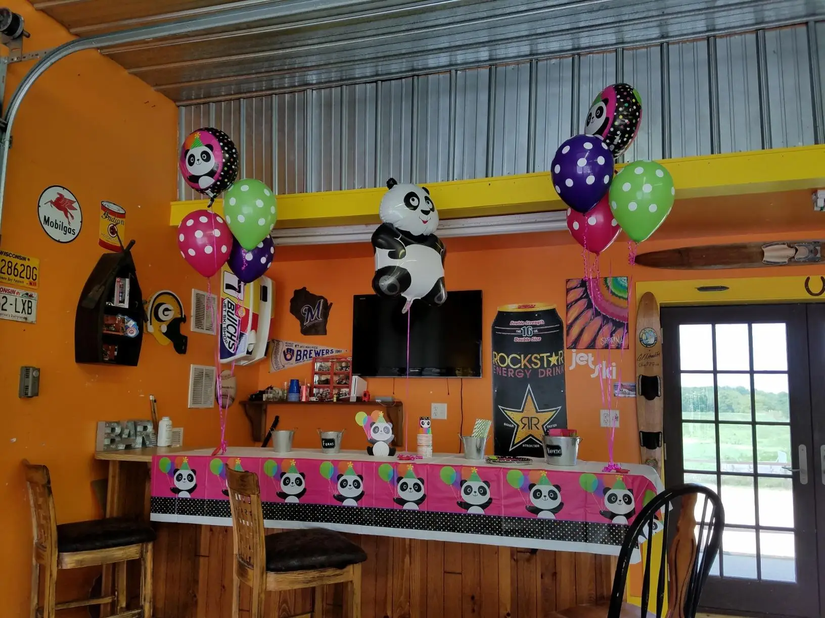 Panda день рождения поставки в упаковке сервируют десертные тарелки салфетки чашки крышка стола панда День Рождения украшения Детские принадлежности
