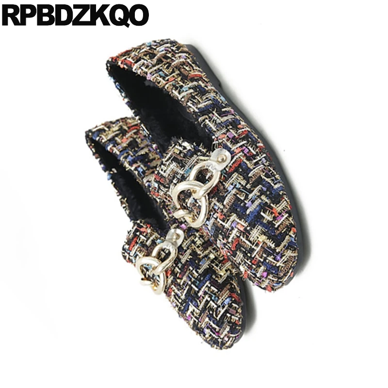 Металл в этническом стиле с модным 11 цепи балетки больших Размеры японская