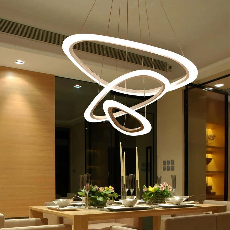 Современная светодиодная Люстра для гостиной светильник жениха Подвесная лампа