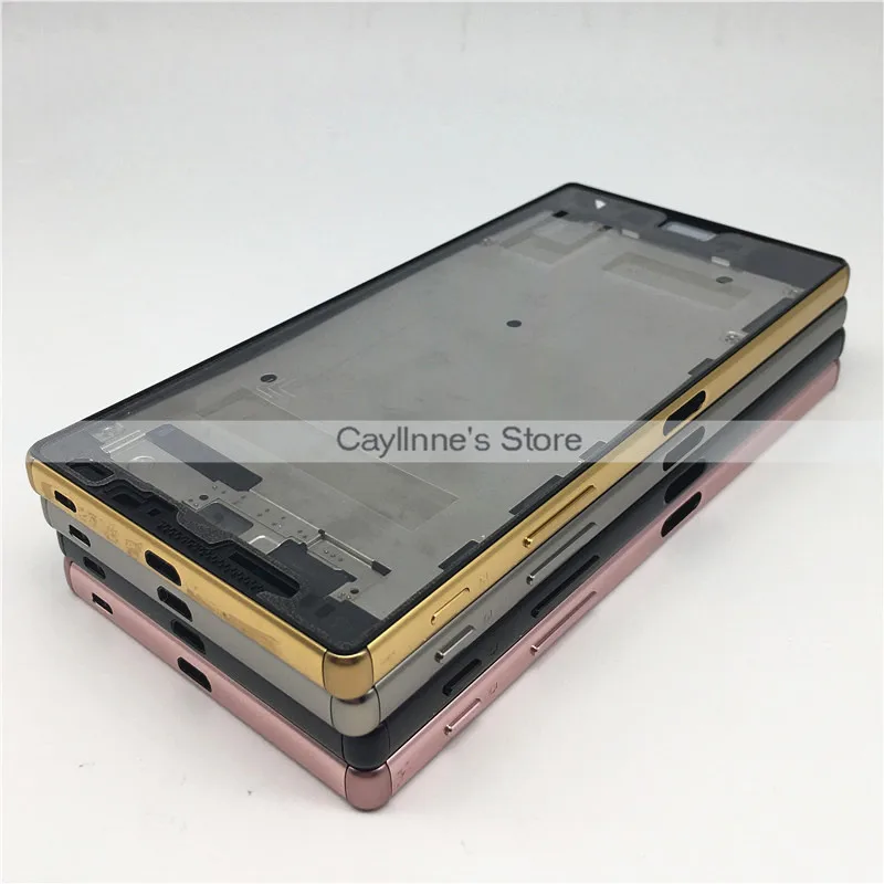 Оригинальная Двойная одиночная рамка для Sony Xperia Z5 premium Z5P E6853 E6833 средняя ЖК экрана