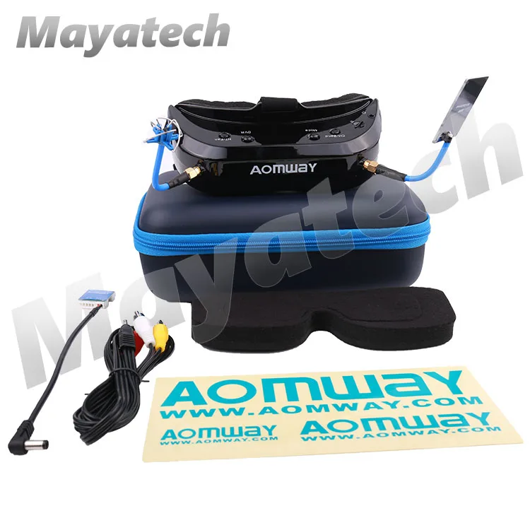 AOMWAY Commander V1S 64CH 3D видео очки FPV Artifact 5,8G для близорукости, обновленная версия V1