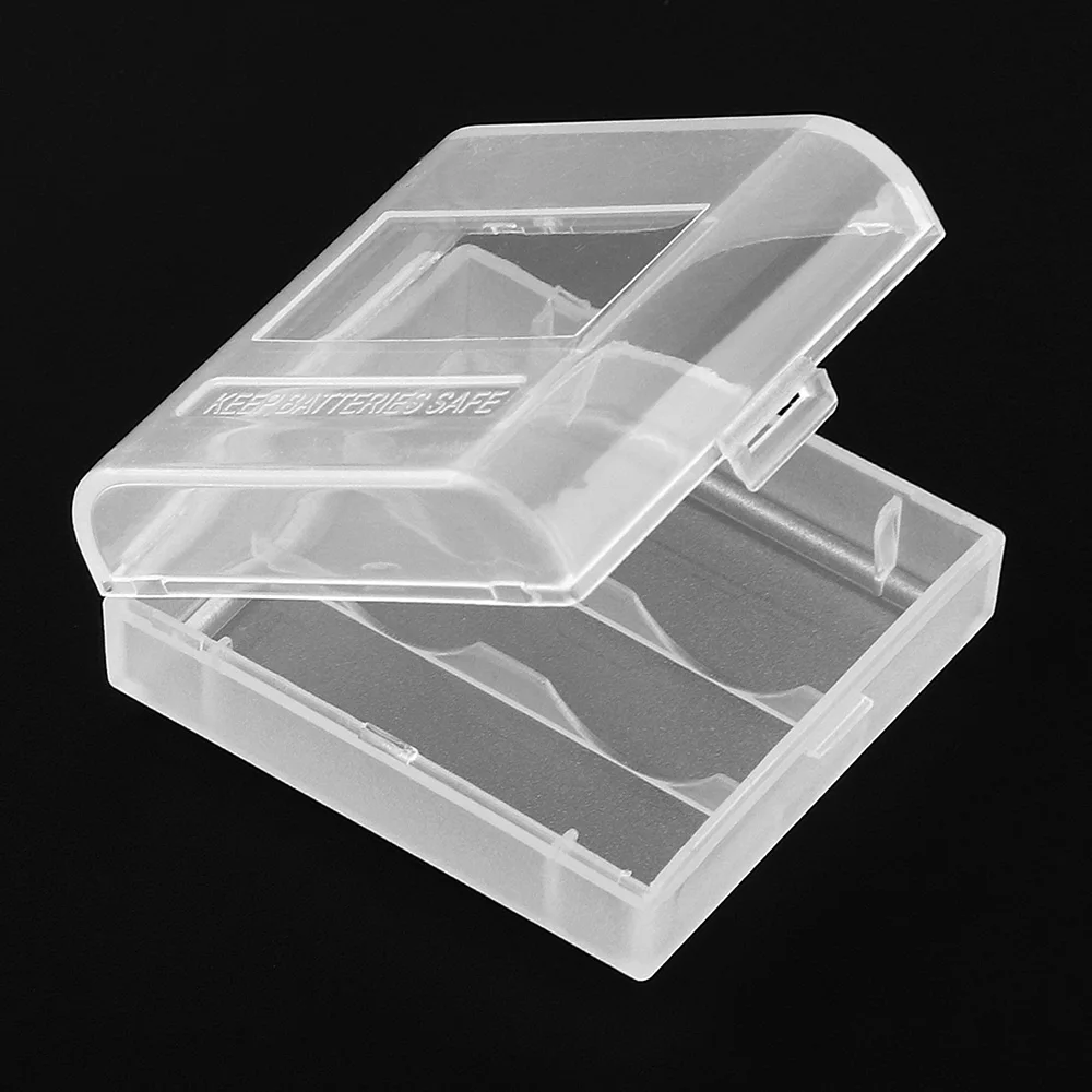 

Portable Plastic Lithium Battery Storage Case Box for 16340 Battery Holder Container