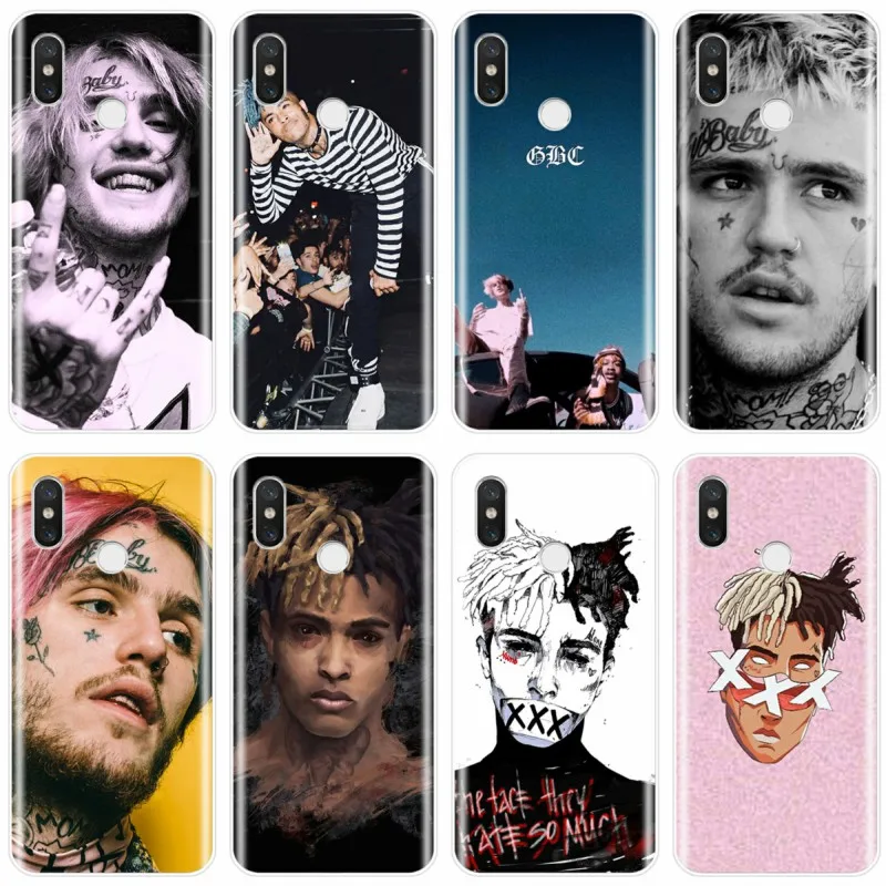 XxxTentacion Lil Peep Bo Cover TPU Phone Case For xiaomi 4 4S 5 5C 5S PLUS 6 6X 8 Pro 8lite 9 SE MAX 2 3 3Pro | Мобильные телефоны