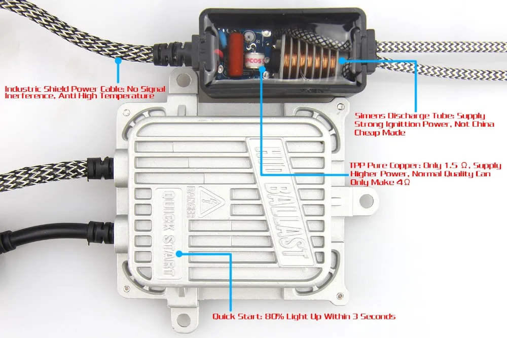 Ксеноновые HID комплект ошибка Canceller супер Canbus H1 H7 H11 H4 9006 быстро яркий фар автомобиля 4300 k 5000 k 6000 k 8000 k 10000 k