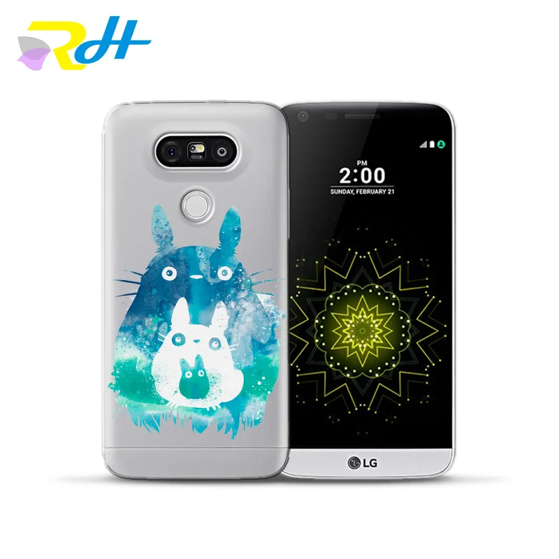 Мягкий милый чехол для LG G4 G5 G6 с изображением Тоторо Q6 Q8 K4 K7 K8 K10 2017 X Power 2 телефона
