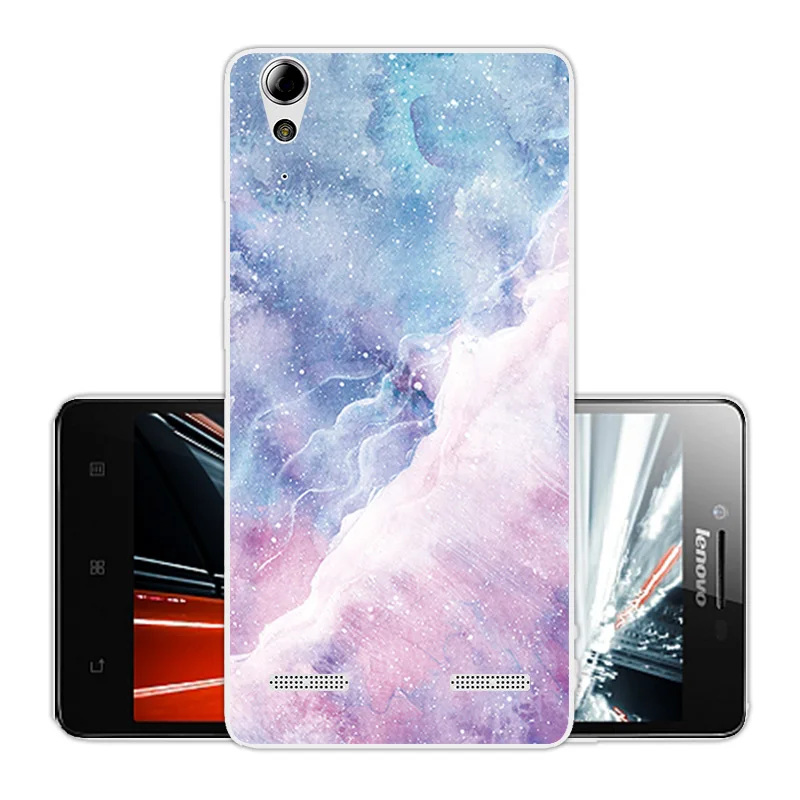 For Lenovo A6010 Plus & A6000 Soft TPU Stone Phone Case 5" for Lemon K3 K30-T Cover Clear Skin K 3 |