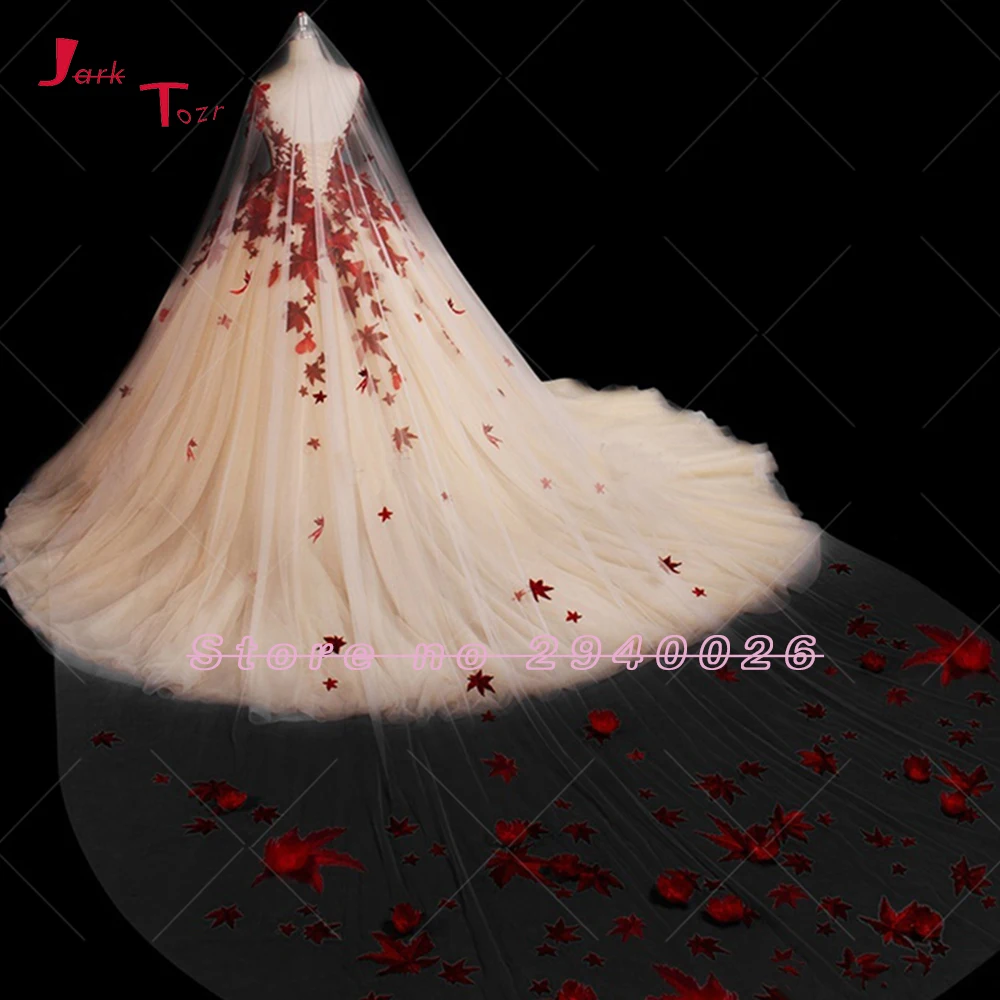 Ярк тозр Vestido de Noiva Princesa бальное платье с длинным рукавом свадебные платья 2019