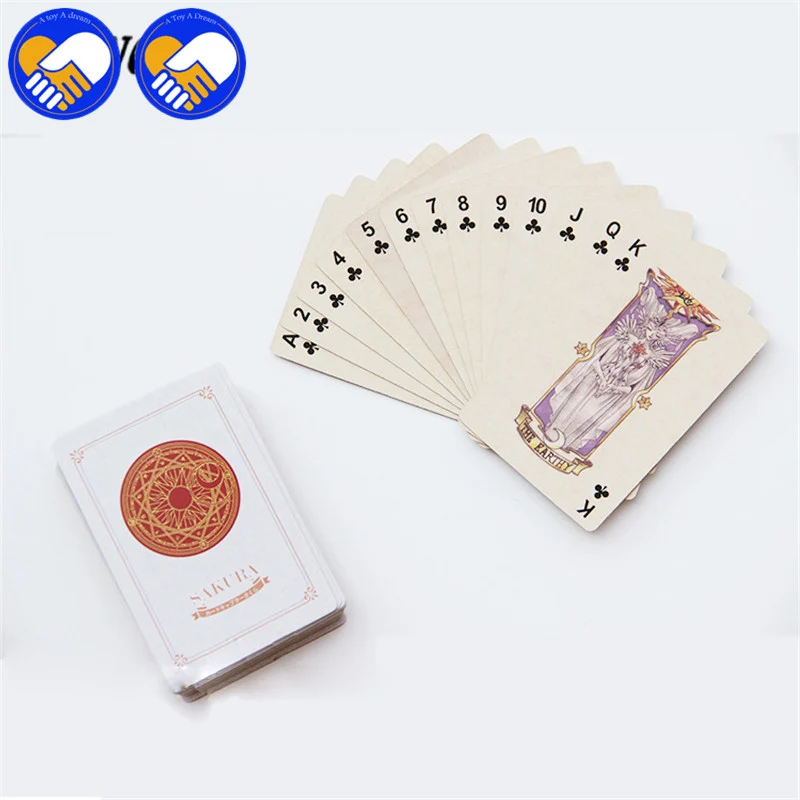 Новый Cardcaptor Sakura 2 упаковки покерных карт Captor покерные карты Mahou Clow аниме косплей