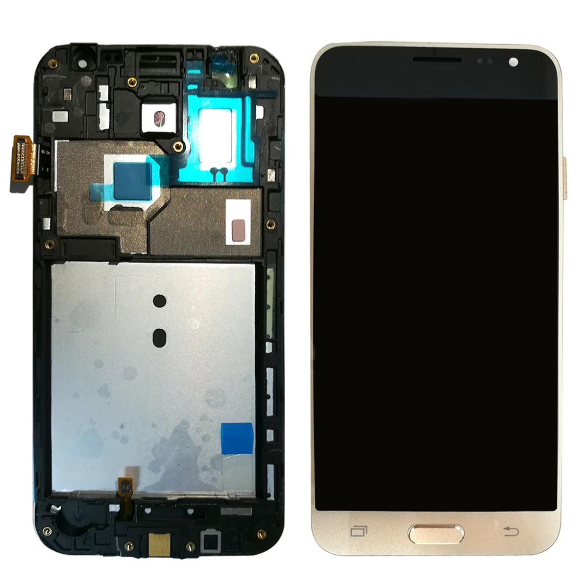 SZHAIYU Отрегулируйте яркость ЖК-дисплей для samsung Galaxy J3 J320 J320H J320H/DS J320F J320M дисплей сенсорный экран дигитайзер Рамка