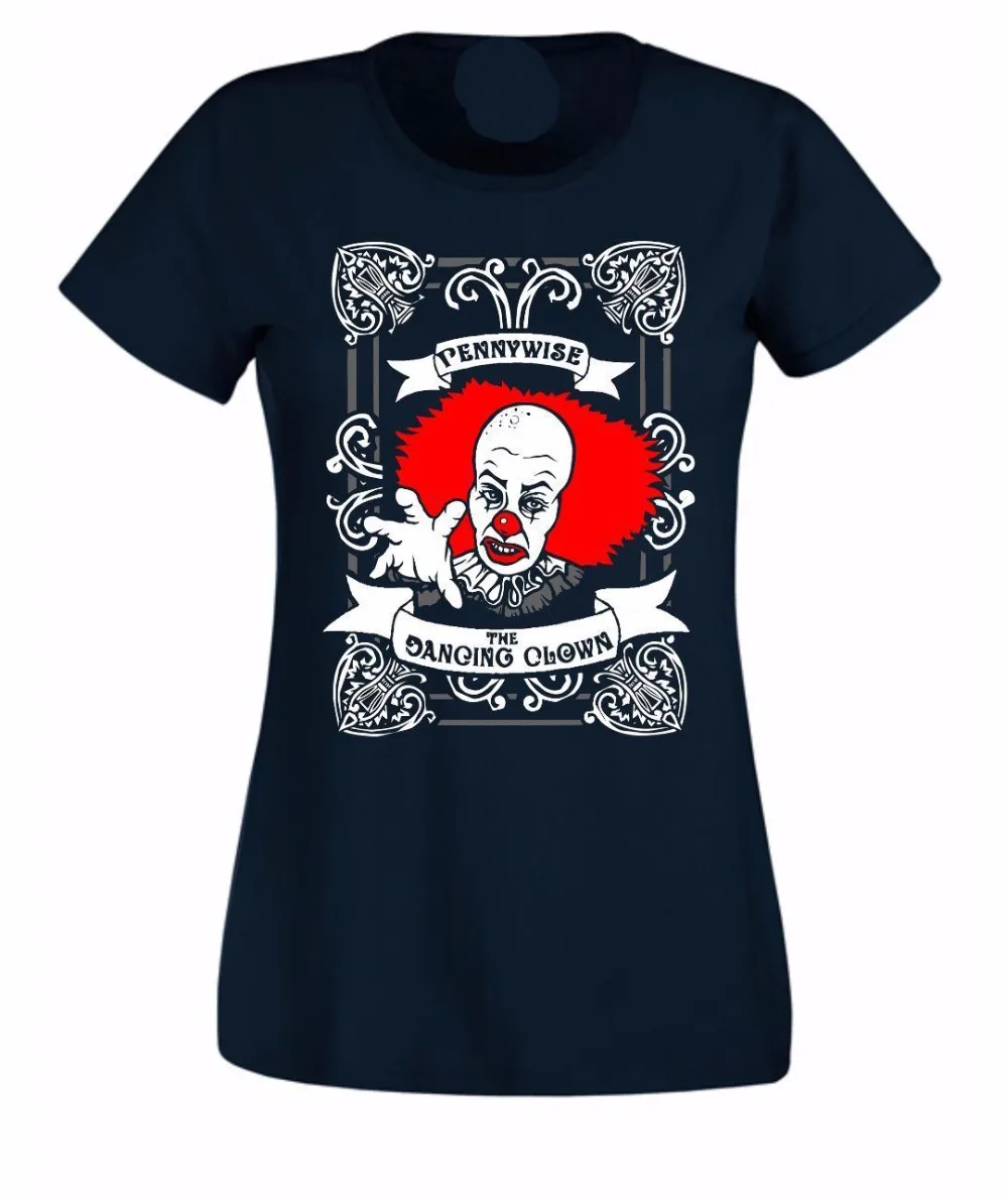 Модные футболки с изображением танцующего клоуна It футболка фильма стивен кинг