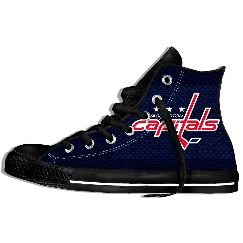 2019 Newest Shoes Hockey League Team Confortable Light Weight Washington Capitals Logo High Top Sneakers | Обувь