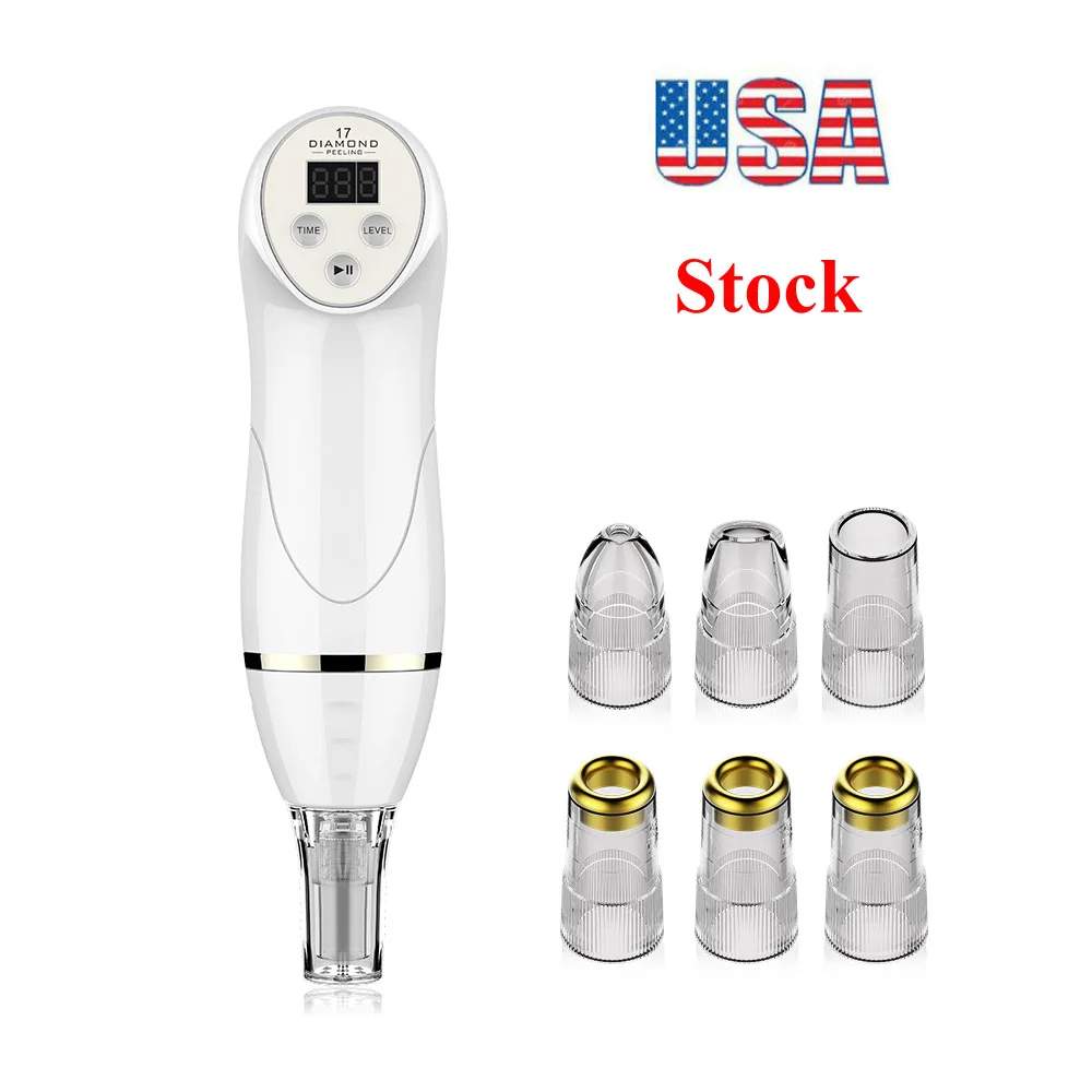 Diamond Dermabrasion Microdermabrasion вакуумный пилинг кожи косметический аппарат для лица США