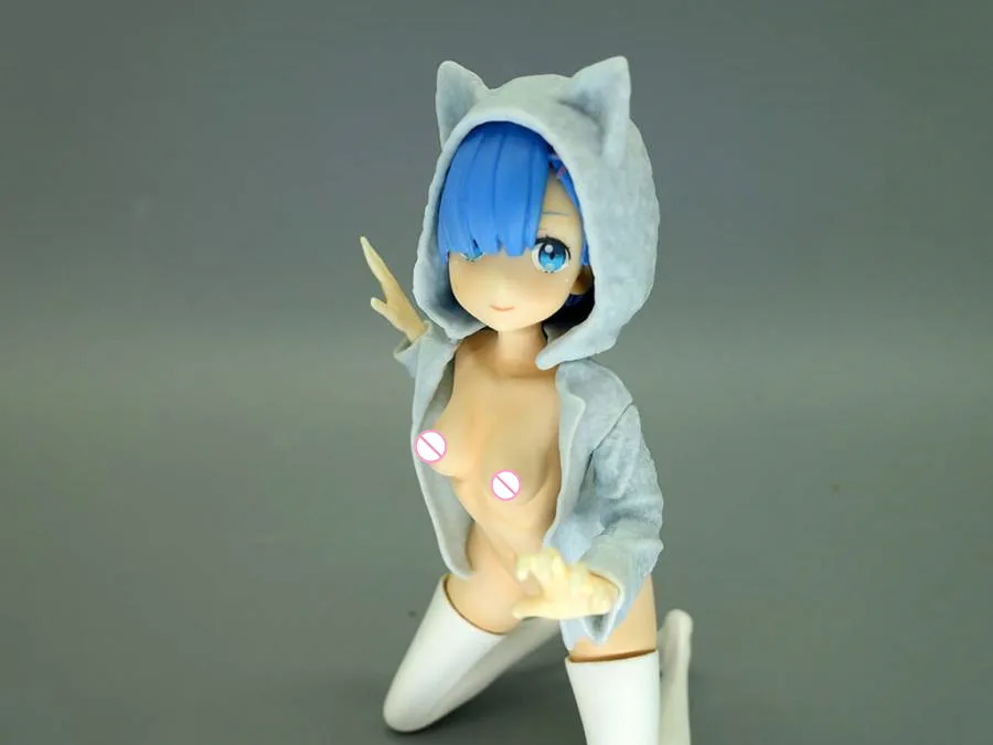 Японский аниме экшен фигурки начать жизнь в другой мир: Rem 1/6 фигурка девушки из
