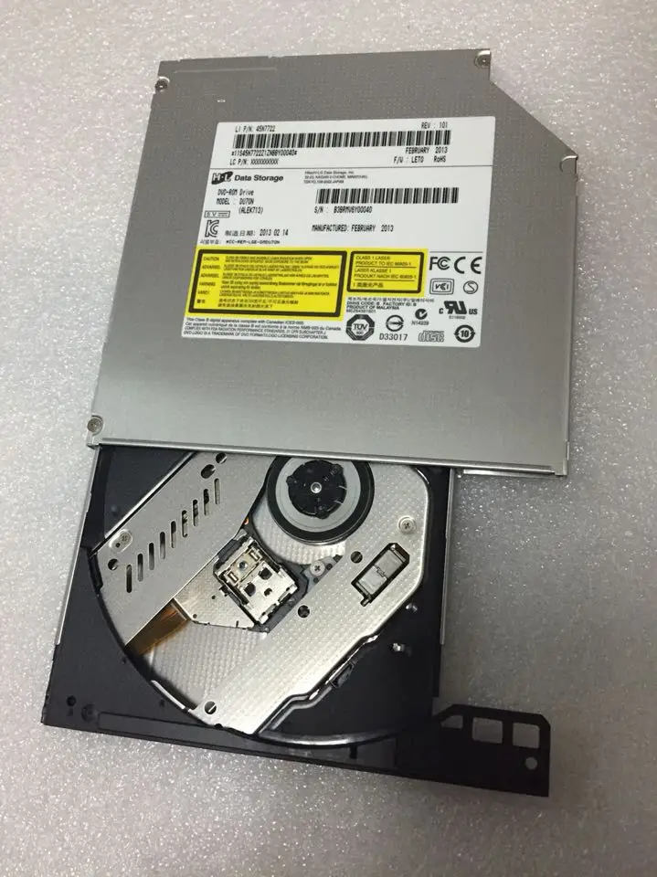 Ультратонкий последовательный DVD конфорка SATA порт для HL Samsung GU10N GU40N GU70N U633 UJ892