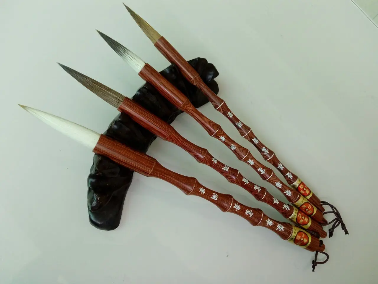 Набор из 4 кистей для китайской каллиграфии с четырьмя сокровищами набор