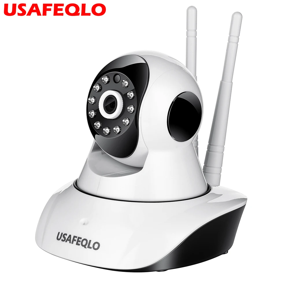 Домашняя ip камера видеонаблюдения Wi Fi беспроводная мини Сетевая H.265 1080P ночного
