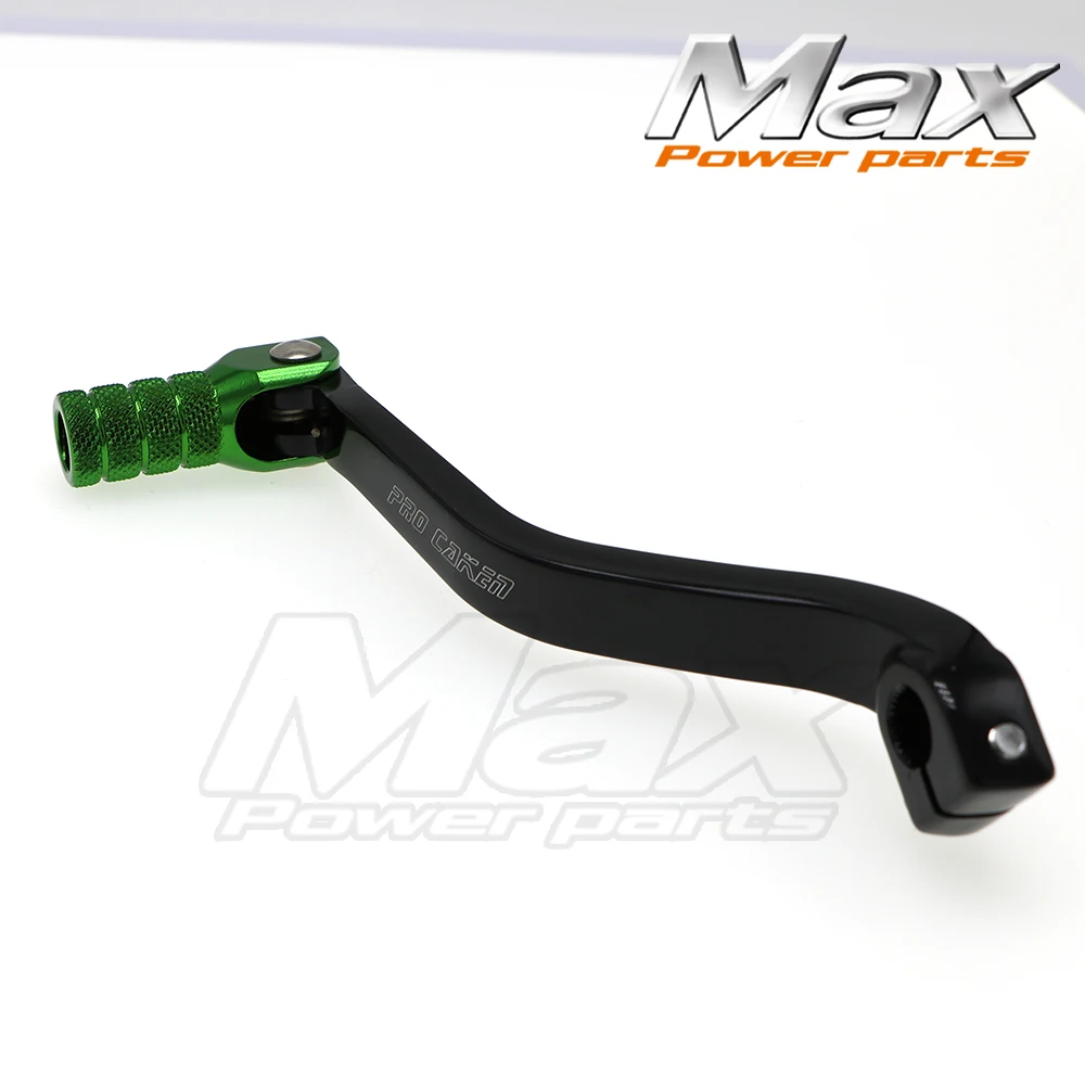 Зелёный переключатель передач с ЧПУ для мотоцикла KX250F 2009 2010 2011 2012 2013 2014 2015