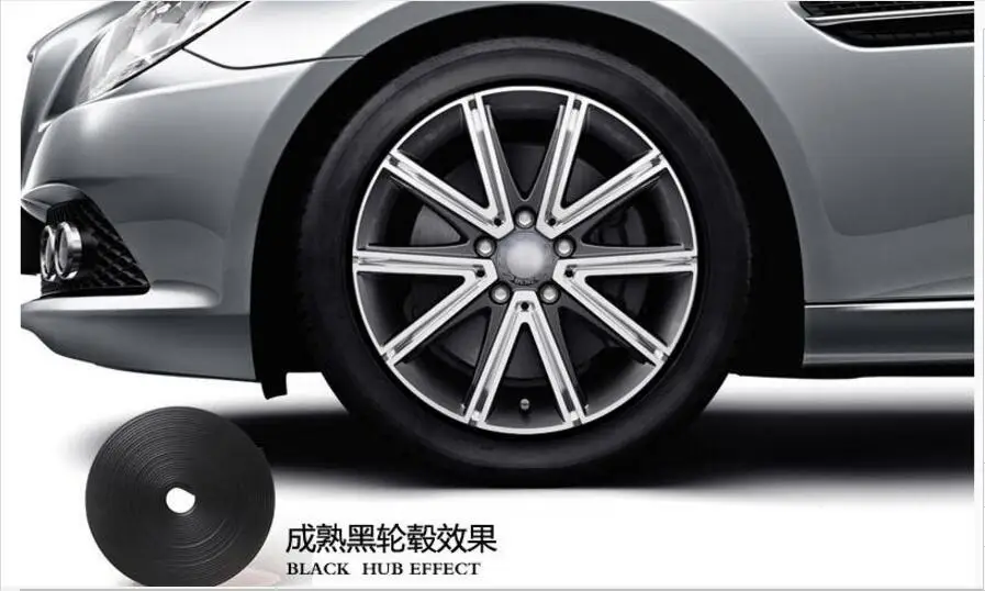 8 метров/рулон автомобиля колеса защитная наклейка крышка для Hyundai ix35 iX45 iX25 i20 i30