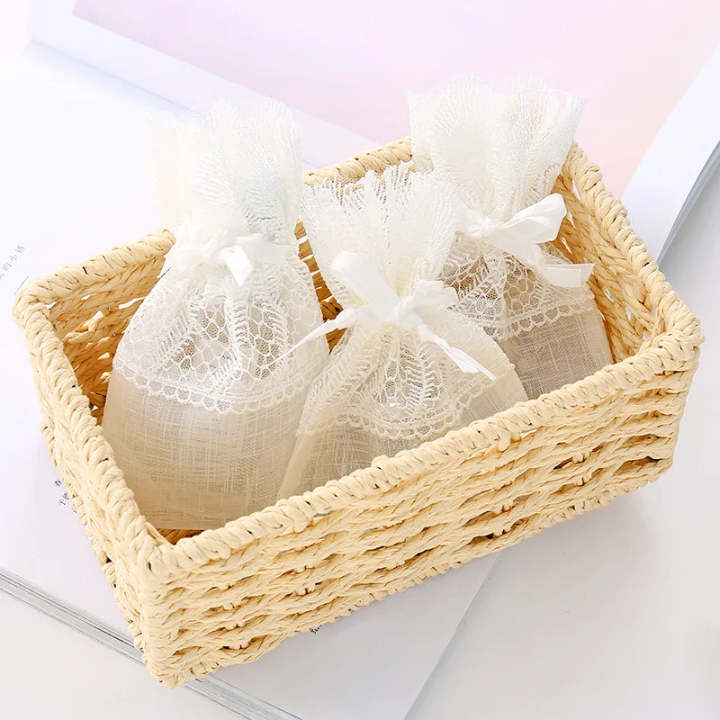Свадебная коробка конфет Baby Shower вечерние элегантные подарочные пакеты с белыми