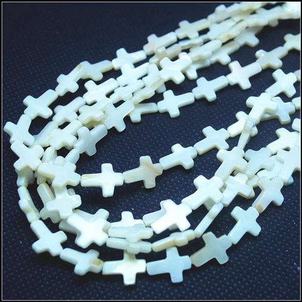 Жемчужные бусины из натуральной ракушки перламутровые поперечные формы белые