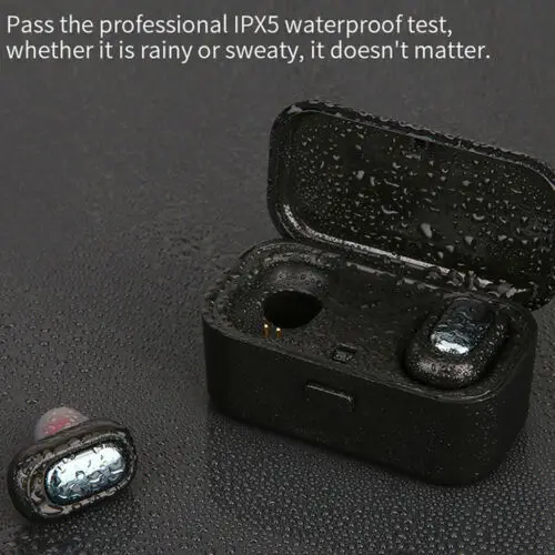 Мини Bluetooth 5 0 наушники гарнитура TWS беспроводные зеркально-симметричные