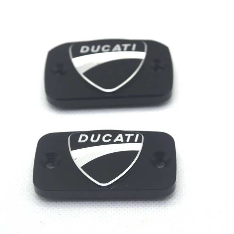 Для DUCATI Monster 695 696 796 Hypermotard796 аксессуары для мотоциклов Протектор CNC передний тормоз сцепления жидкость Крышка Резервуара - Цвет: Black
