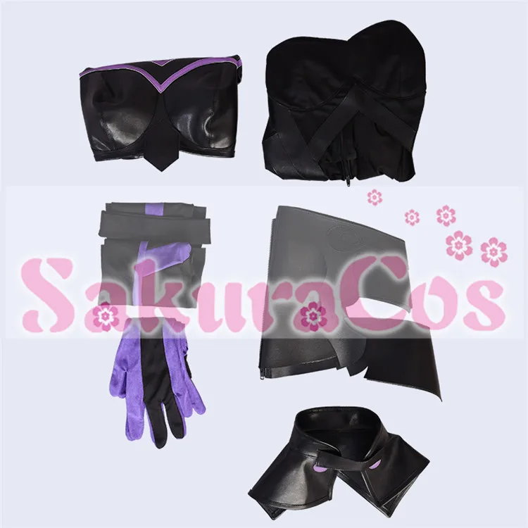 

Anime! Fate/Grand Order Mash Kyrielight Sexy Jumpsuits Uniform Cosplay Costume Halloween Suit Full Set Any Size Free Shipping