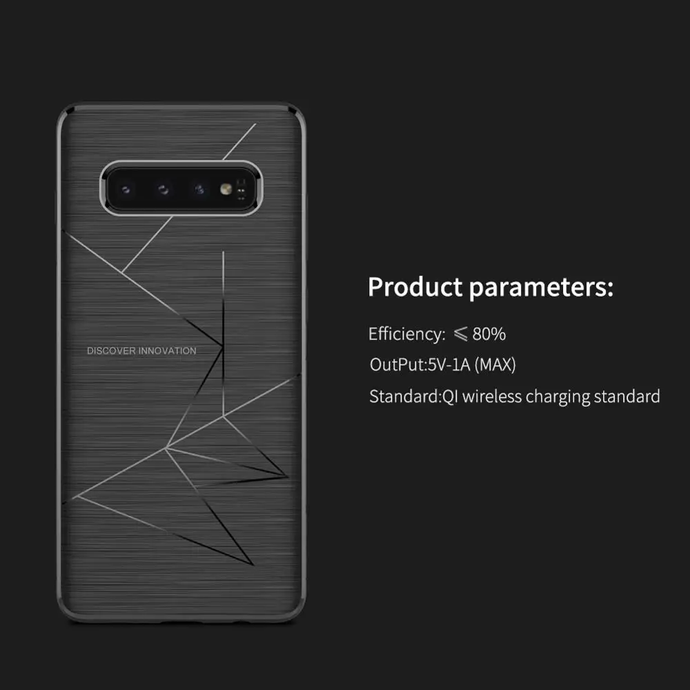 Nillkin Magic чехол для S10Plus Поддержка Беспроводной зарядки Мягкие TPU магнит задняя крышка чехла для samsung Galaxy S10+ s10 плюс