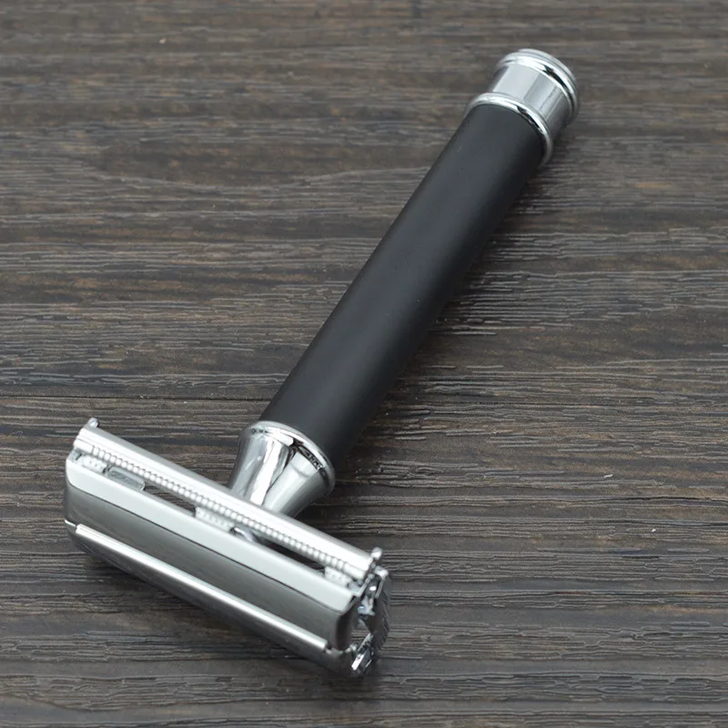 Классическая бритва dscosmetic с двойными лезвиями безопасная Мужская для бритья |