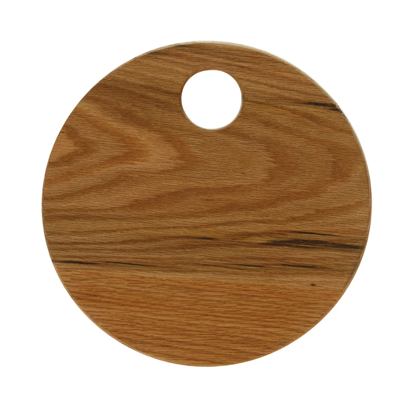 Поднос Антибактериальный из дубовой древесины креативная овальная
