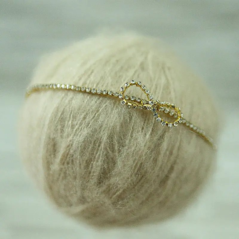 newborn headband photography handmade infant Hairbands crystal butterfly bow hair accessories props 0-2 weeks baby | Детская одежда и