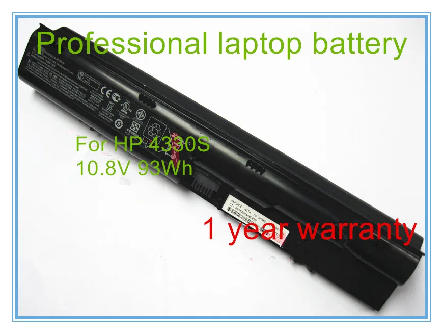 Оригинальный 9 cell 11,1 V 93WH Аккумулятор для ноутбука PR09 для 4330S 4331S 4530S 4535S 4430S 4435S PR06 PR09 HSTNN-OB2T