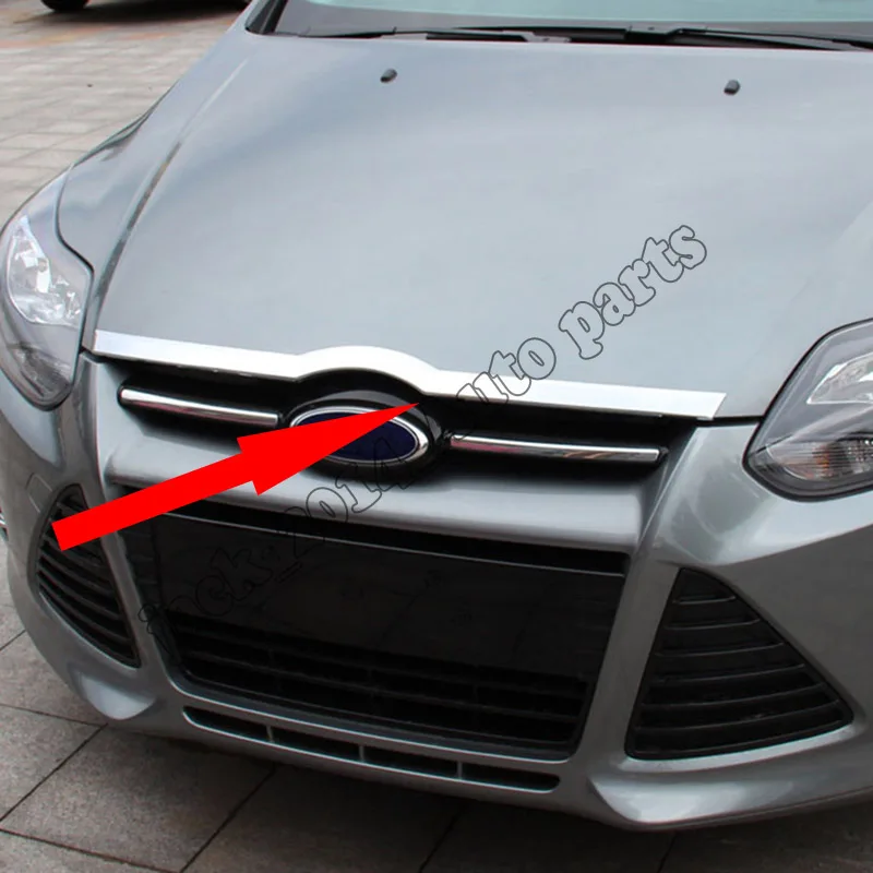Передняя крышка капота двигателя из нержавеющей стали для 2012 2013 Ford Focus