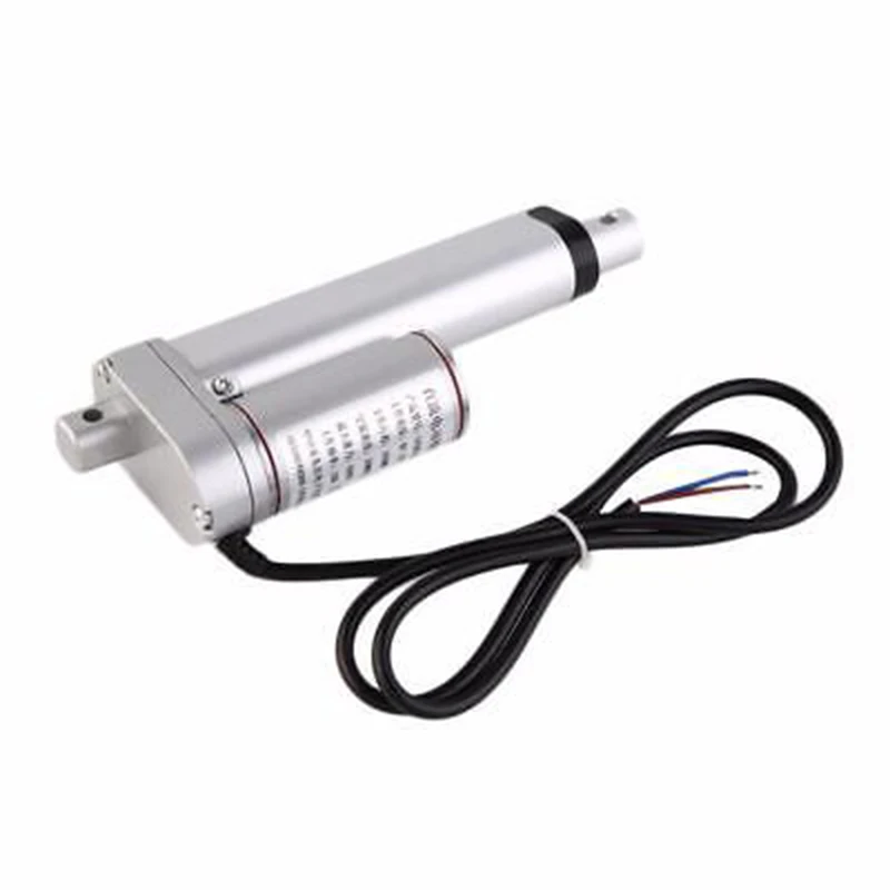 12V 24V DC 25/35 Вт электрический линейный привод двигателя 200 мм ход тяжелых 100/200/300/500/600/750/800/900/1100/1300/1500N