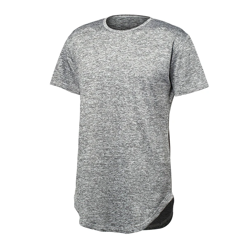 Работает Футболка Для мужчин Спорт Фитнес футболка человек короткий рукав
