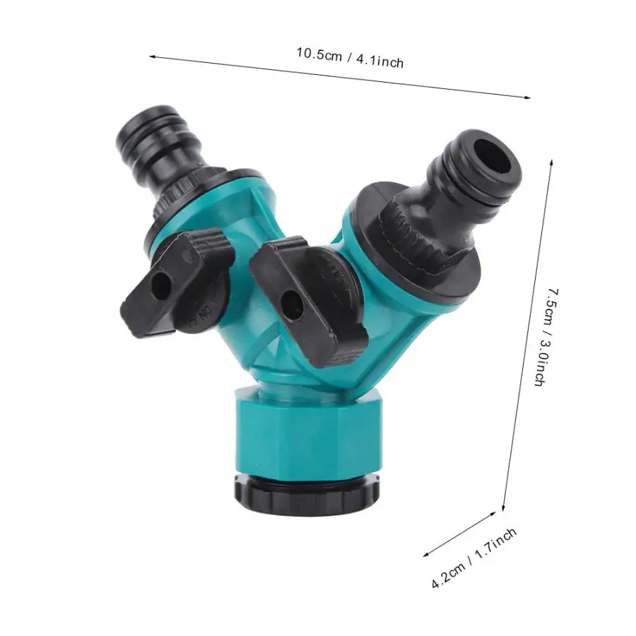 Y образный адаптер соединитель для садового шланга переключатель смесителя