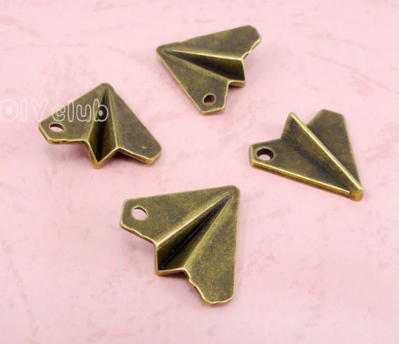 60 шт. подвеска из античной бронзовой бумаги в виде подвески бумажная фотобумага