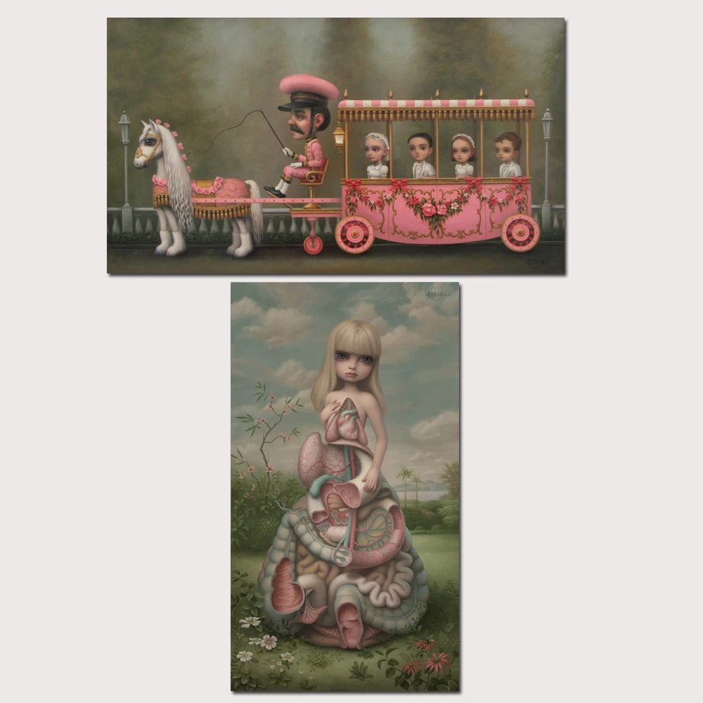 Марк Райден-markryden 1 Панель Абстрактная живопись украшение на стену маслом постер