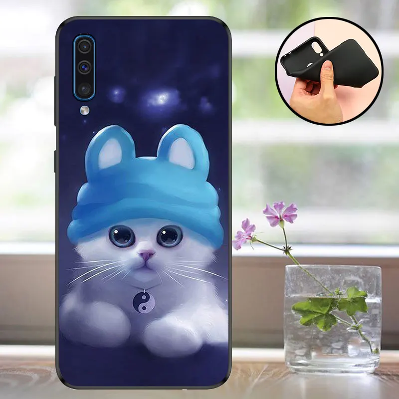 Матовый для a50 samsung Galaxy A50 чехол для телефона чехол для samsung 40 A50 70 крышка samsung A50 50 A505F A505 чехол из силикона