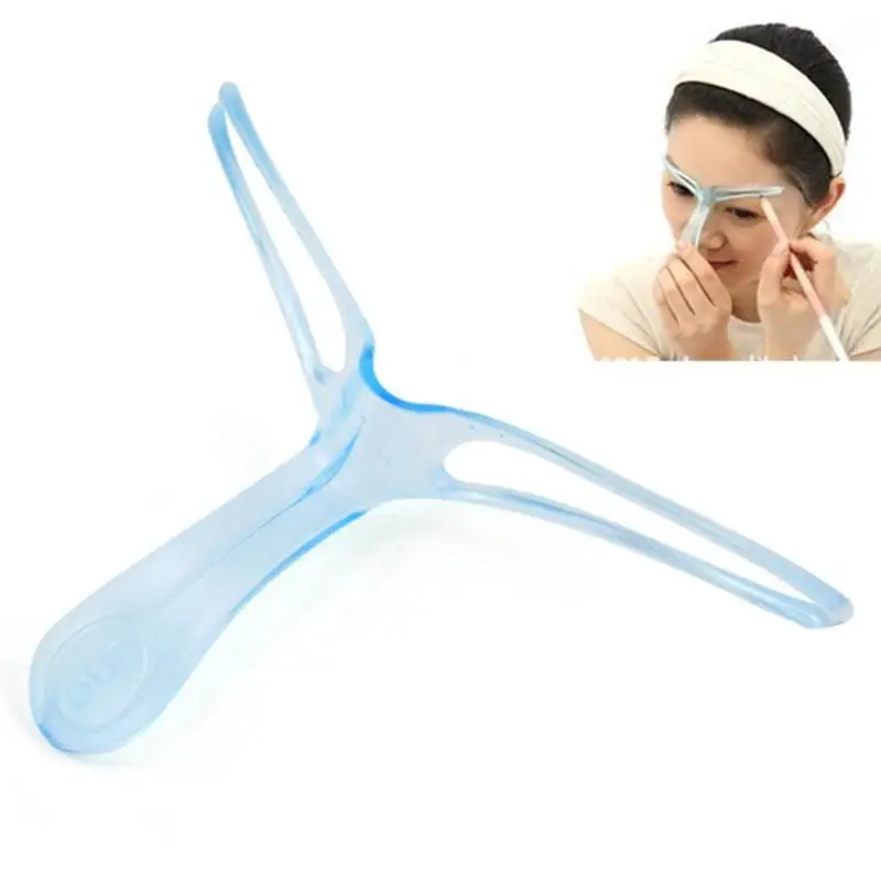 2 шт. женский практическая бровь формы модные молочница шаблон удобно и быстро