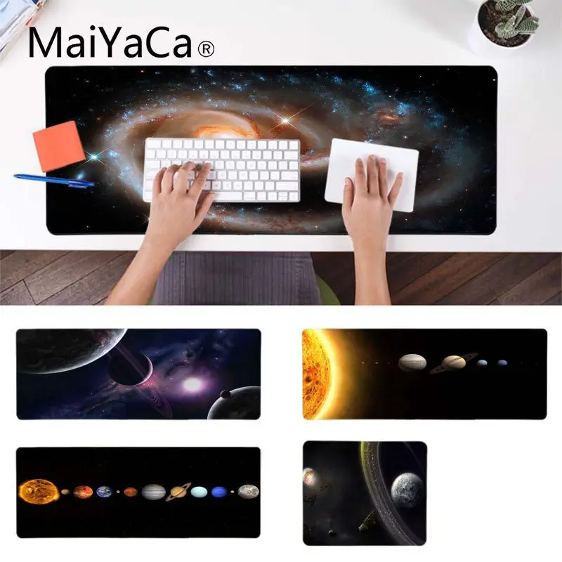 MaiYaCa игровой коврик для мыши Красивая аниме солнечная система геймер игровые