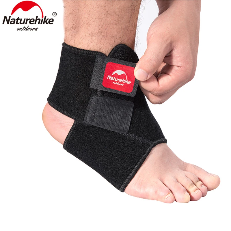 Naturehike регулируемый ок ткань поддержки лодыжки pad эластичный дышащий брейс hh05a002-b