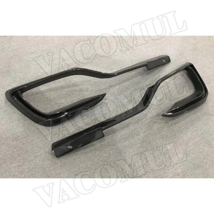 Передняя противотуманная фара из углеродного волокна для автомобиля рамка