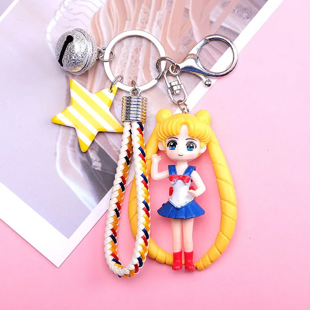Аниме Hatsune брелок Мику цепь кулон брелок с фигурками из мультфильмов второй Юань кулон выставка маленькие подарки аксессуары
