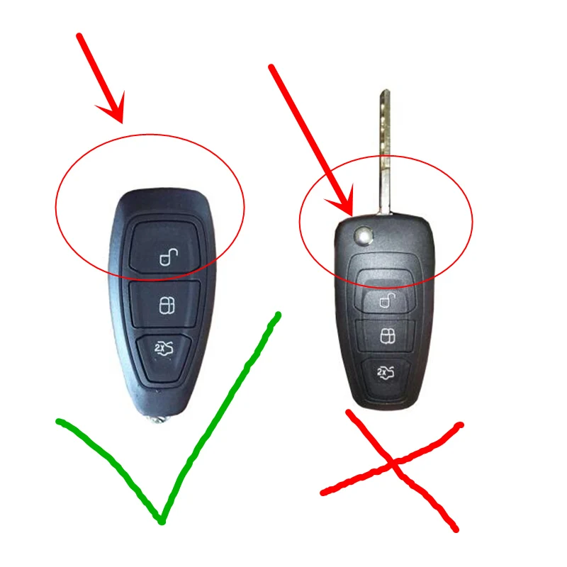 Чехол из углеродного волокна и силикона для автомобильного ключа Smart Remote Key чехол