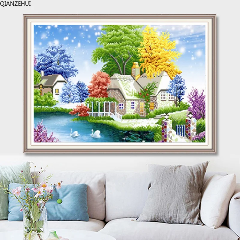 Алмазная вышивка сделай сам круглая полная Стразы 5D бокал винного красного вина