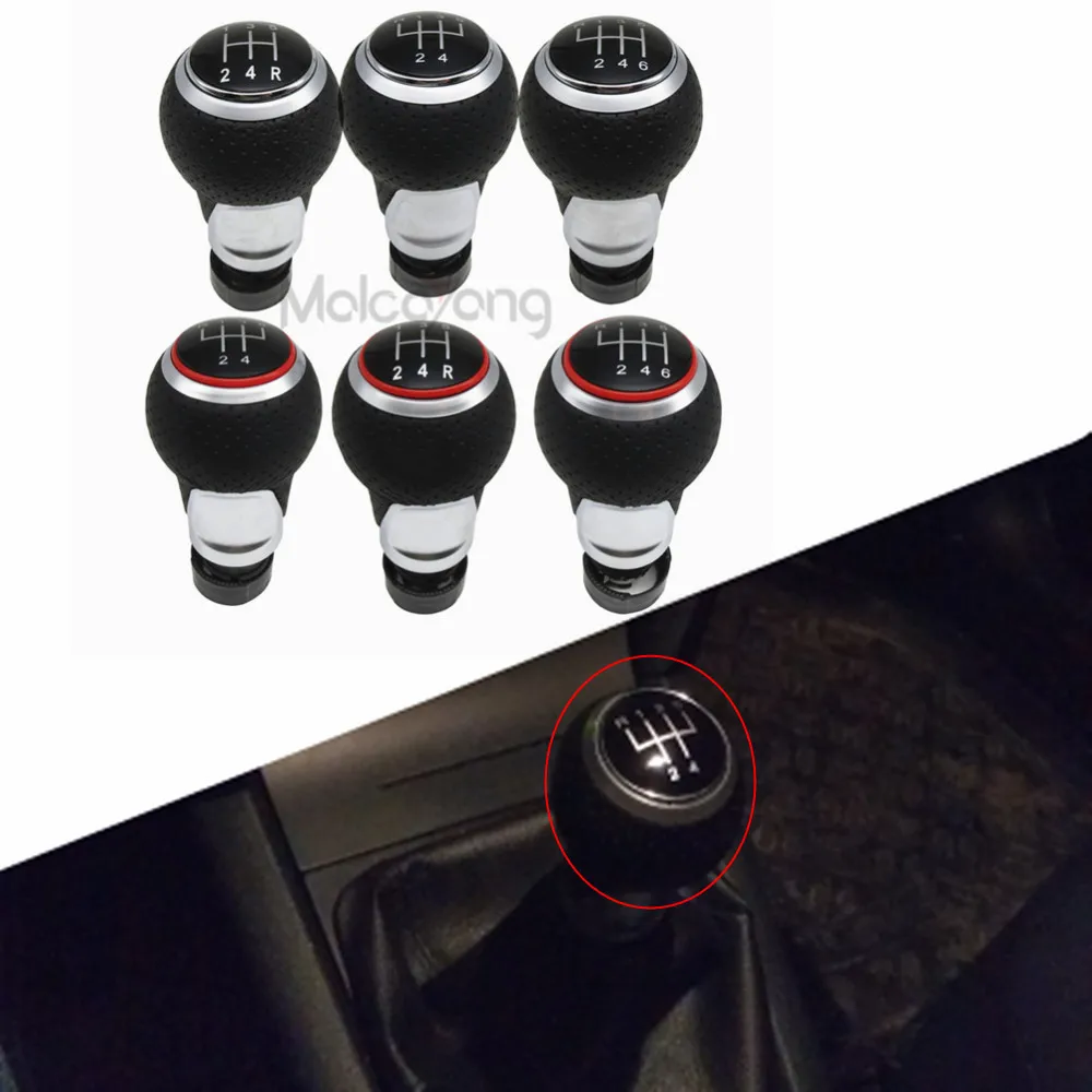 Ручка переключения передач для Audi skoda seat A3 A4 B6 B7 b8 A6 S4 B8 8K A5 8T Q5 8R volkswagen v-w passat golf mk6 12 мм