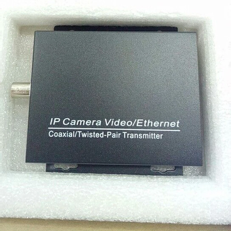 Удлинитель Ethernet через коаксиальный преобразователь для IP камер видео/Ethernet nrt