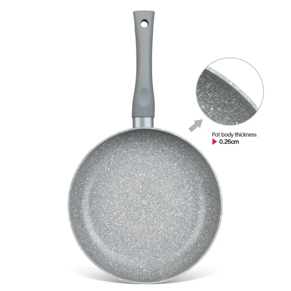 FISSMAN глубокая сковорода с антипригарным покрытием алюминиевая точечная